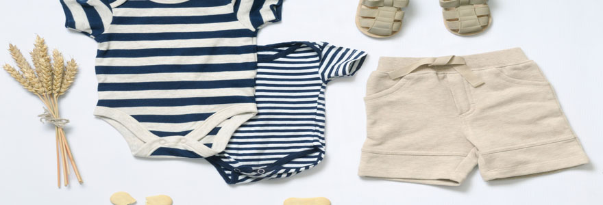 Achat de vêtements pour bébé garçon